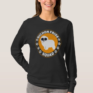 Bichon Frise Troep Krullend Haar Hond Puppy T-shirt