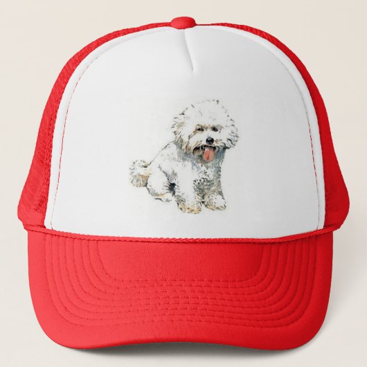 Bichon Frise Trucker Pet (Voorkant)