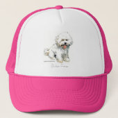 Bichon Frise Trucker Pet (Voorkant)