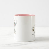 Bichon Frise Tweekleurige Koffiemok (Center)