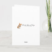 Bichon Frise Valentine – Zoete Toewijding Kaart (Achterkant)