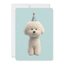 Bichon Frise Verjaardagsfeestje