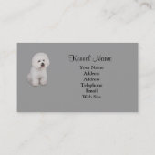 Bichon Frise Visitekaartje (Achterkant)