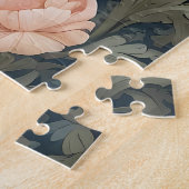 Bichon Frisé William Morris geïnspireerd door bloe Legpuzzel (Zijkant)