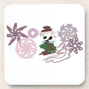 Bichon Frise Winter Bier Onderzetter