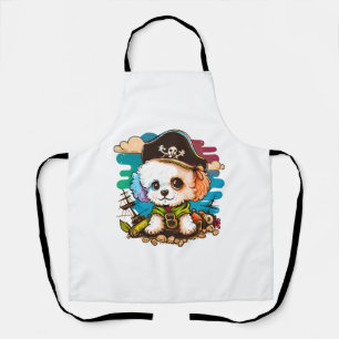 Bichon Hond Pirate Schort