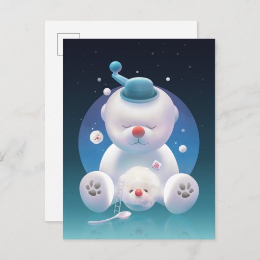 Bichon Ice Shaver Dreamland Aankondigingskaart (Voorkant / Achterkant)