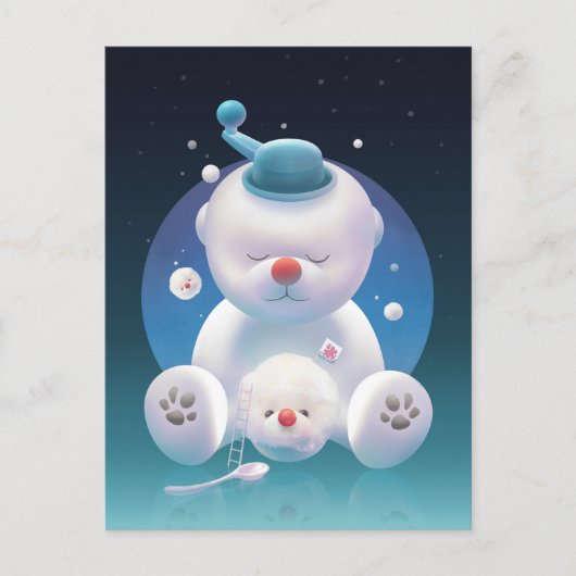 Bichon Ice Shaver Dreamland Aankondigingskaart (Voorkant)