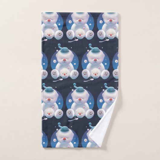 Bichon Ice Shaver Dreamland Bad Handdoek (Handdoek)