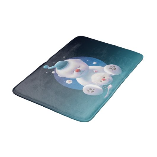 Bichon Ice Shaver Dreamland Badmat (Gekanteld)