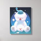 Bichon Ice Shaver Dreamland Canvas Afdruk (Voorkant)