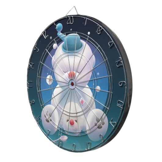 Bichon Ice Shaver Dreamland Dartbord (Voorkant Rechts)