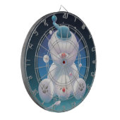 Bichon Ice Shaver Dreamland Dartbord (Voorkant Links)