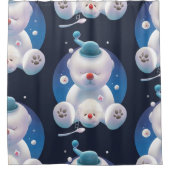 Bichon Ice Shaver Dreamland Douchegordijn (Voorkant)