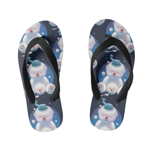 Bichon Ice Shaver Dreamland Kinder Teenslippers (Voetbed)