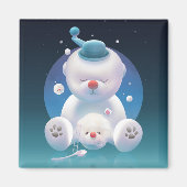 Bichon Ice Shaver Dreamland Magneet (Voorkant)