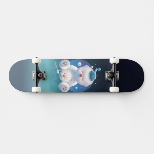 Bichon Ice Shaver Dreamland Persoonlijk Skateboard (Horizontaal)