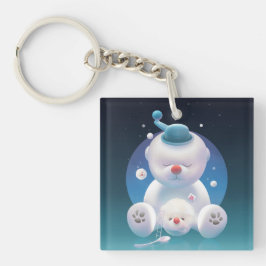 Bichon Ice Shaver Dreamland Sleutelhanger