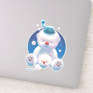 Bichon Ice Shaver Dreamland Sticker