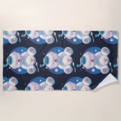 Bichon Ice Shaver Dreamland Strandlaken (Voorkant)