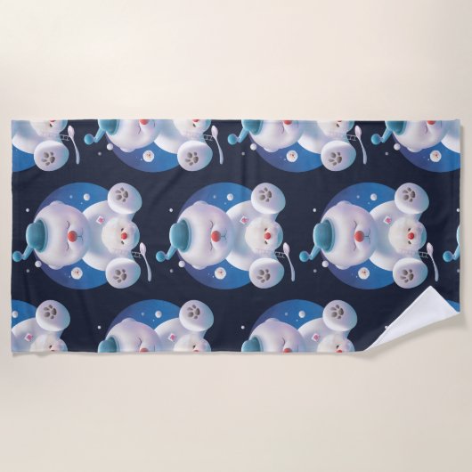 Bichon Ice Shaver Dreamland Strandlaken (Voorkant)