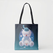 Bichon Ice Shaver Dreamland Tote Bag (Voorkant)