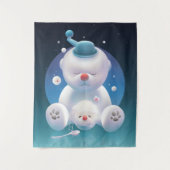 Bichon Ice Shaver Dreamland Wandkleed (Voorkant)