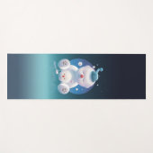 Bichon Ice Shaver Dreamland Yogamat (Voorkant (horizontaal))