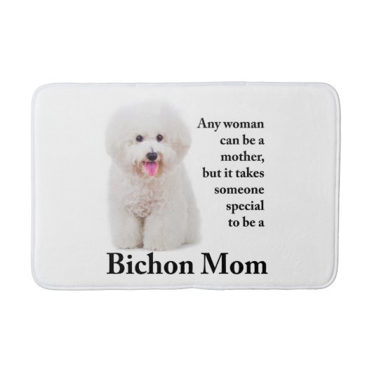 Bichon Ma Bath Mat (Voorkant)