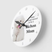 Bichon Ma Clock Ronde Klok (Hoek)