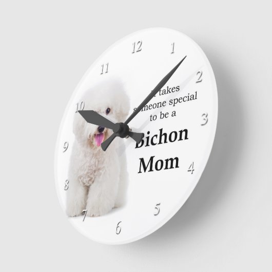Bichon Ma Clock Ronde Klok (Hoek)