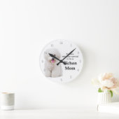 Bichon Ma Clock Ronde Klok (Huis)