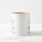 Bichon Maltese familie Mok - Schattig cadeau voor (Midden)