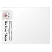Bichon mama Notitieblok (Voorkant)