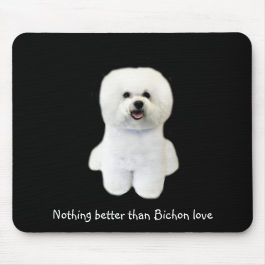 Bichon Mousepad Muismat (Voorkant)