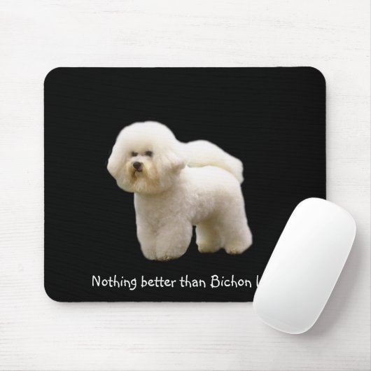 Bichon Mousepad Muismat (Met muis)