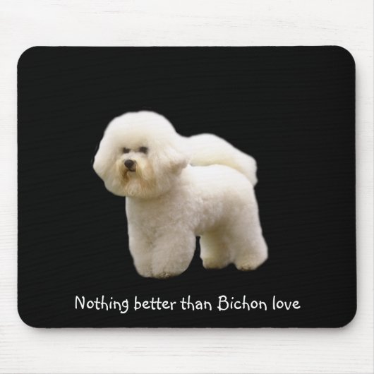 Bichon Mousepad Muismat (Voorkant)