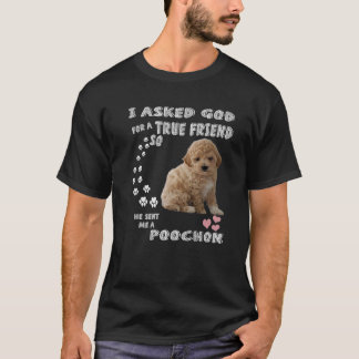 Bichon Poodle Dog Mam, Bichon Poo Dad Costume, Cut T-shirt