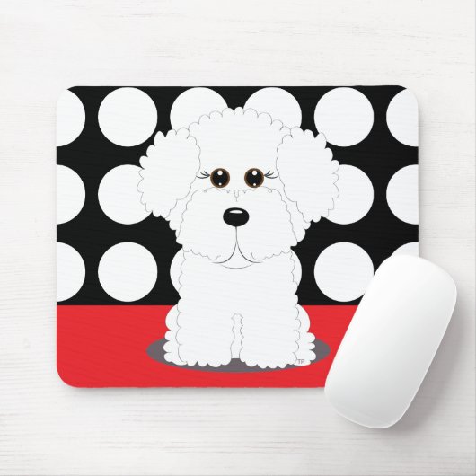 Bichon Puppy Muismat (Met muis)