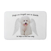 Bichons zijn Angels Bath Mat (Voorkant)