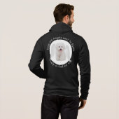 Bichons zijn Angels Hoodie (Achterkant volledig)