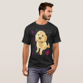 Bichpoo Puppy Dog Podle Cross Noodle Super Cute B T-shirt (Voorkant volledig)