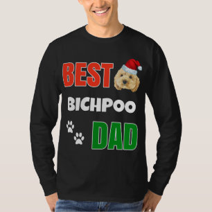 Bichpoo Puppy Hondenliefhebber schattig Best Poodl T-shirt