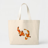 Bickering Clownfish Grote Tote Bag (Voorkant)