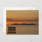 Bicol Beach op de Filipijnen Briefkaart (Voorkant / Achterkant)