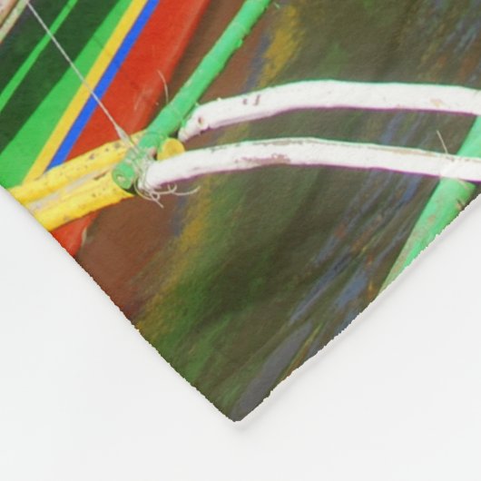 Bicol in de Filipijnen Fleece Deken (Hoek)