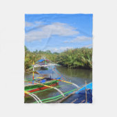 Bicol in de Filipijnen Fleece Deken (Voorkant)