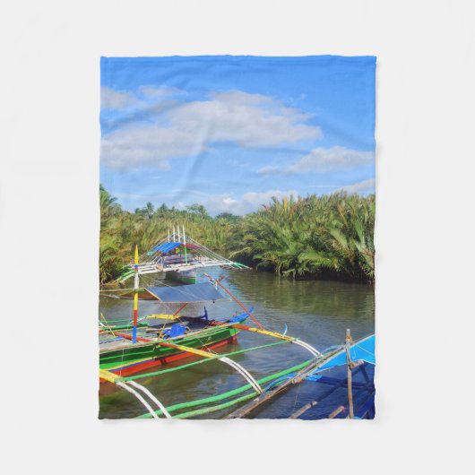 Bicol in de Filipijnen Fleece Deken (Voorkant)