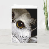 BICOLOR ANGEL PERSIAN CAT PAS KAART AAN (Achterkant)