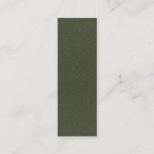 Bicolor Moss Green Flat Loyalty Kaarten – Aanpasse (Voorkant)